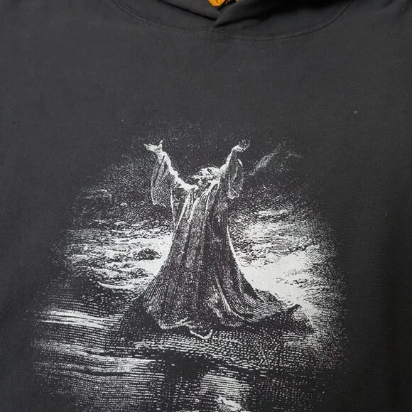 Fear of God Dark Grey Printed Hoodie - Picture 3 of 9